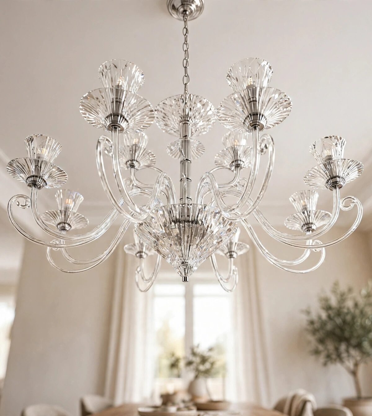 Crystal Hat Bohemian Chandelier L675/8+4/04