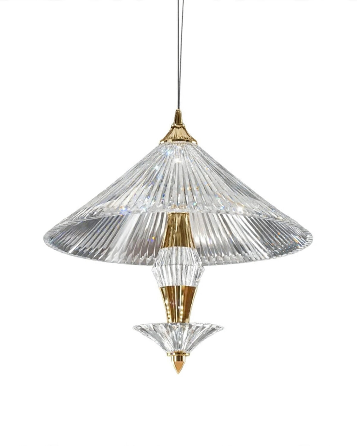 Crystal Hat Bohemian Pendant Light 675-1/4/3