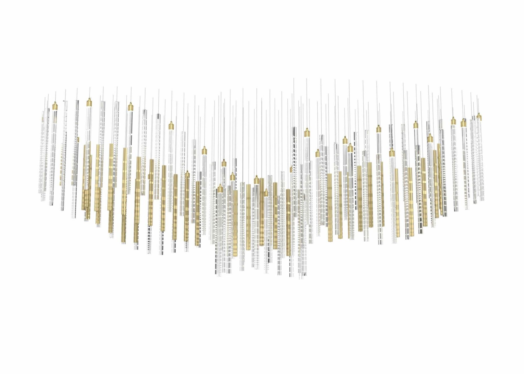 Chandelier with Soft Lines Melody 1, catalog view