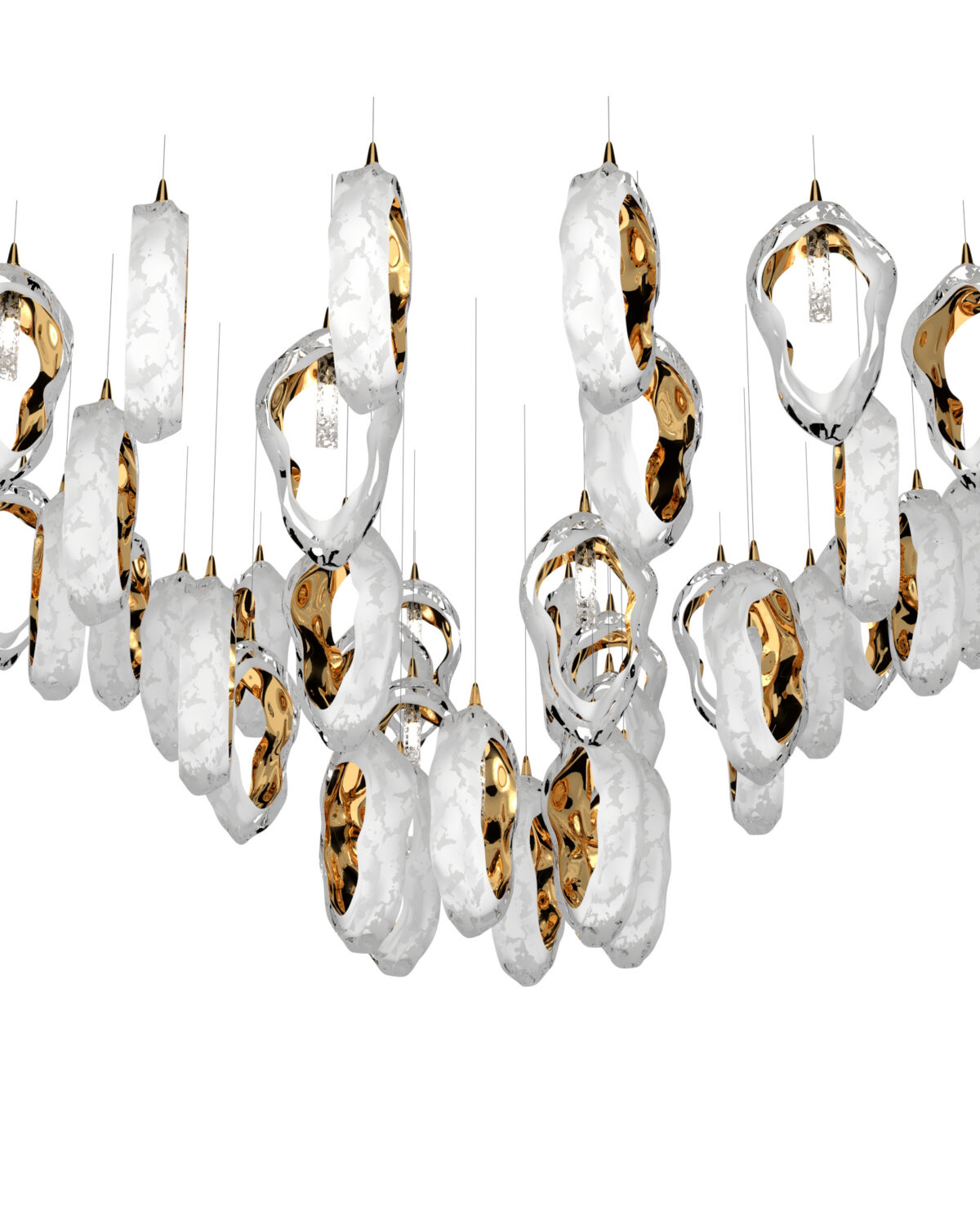 Cascade Coastal Chandelier Seashell 11