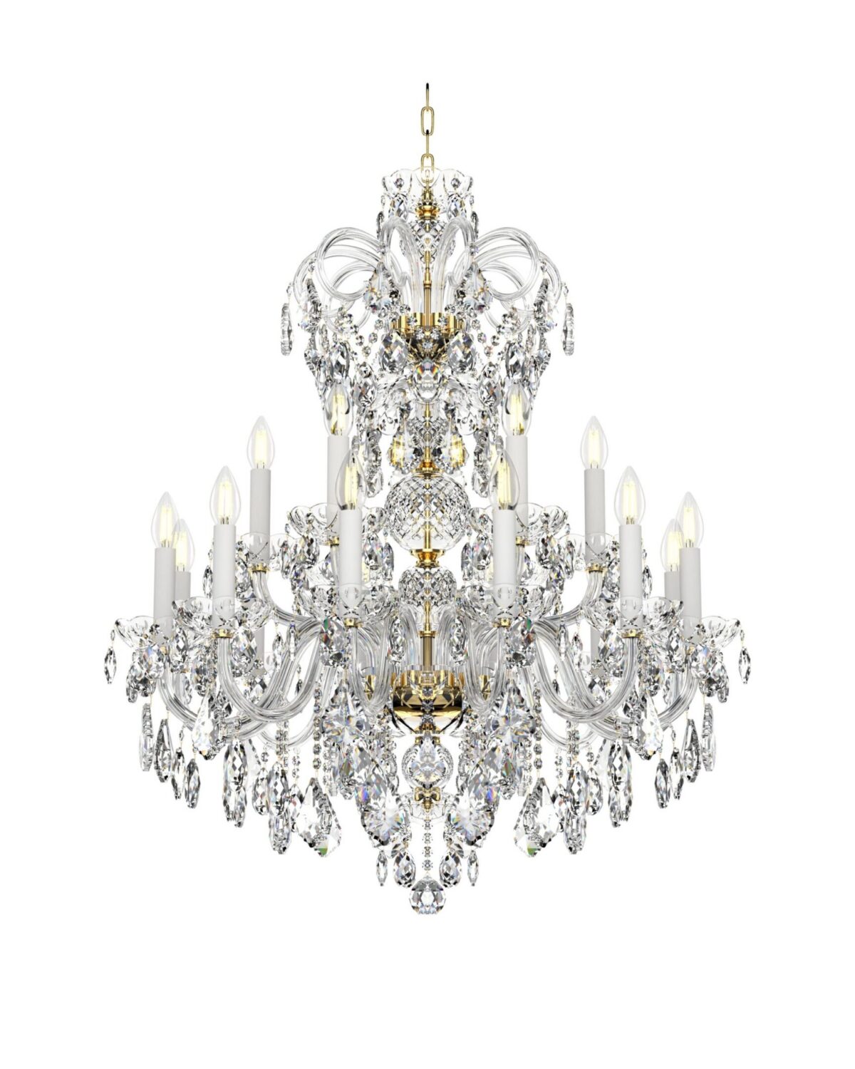 Large Bohemian Chandelier Queen of Lights L128/18/04