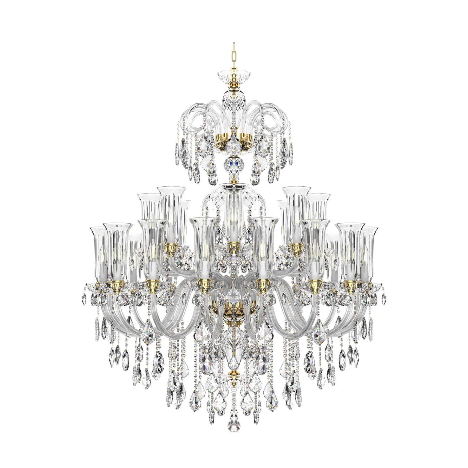 Large Classic Chandelier Queen of Lights L128/24/04/A1T, catalog view