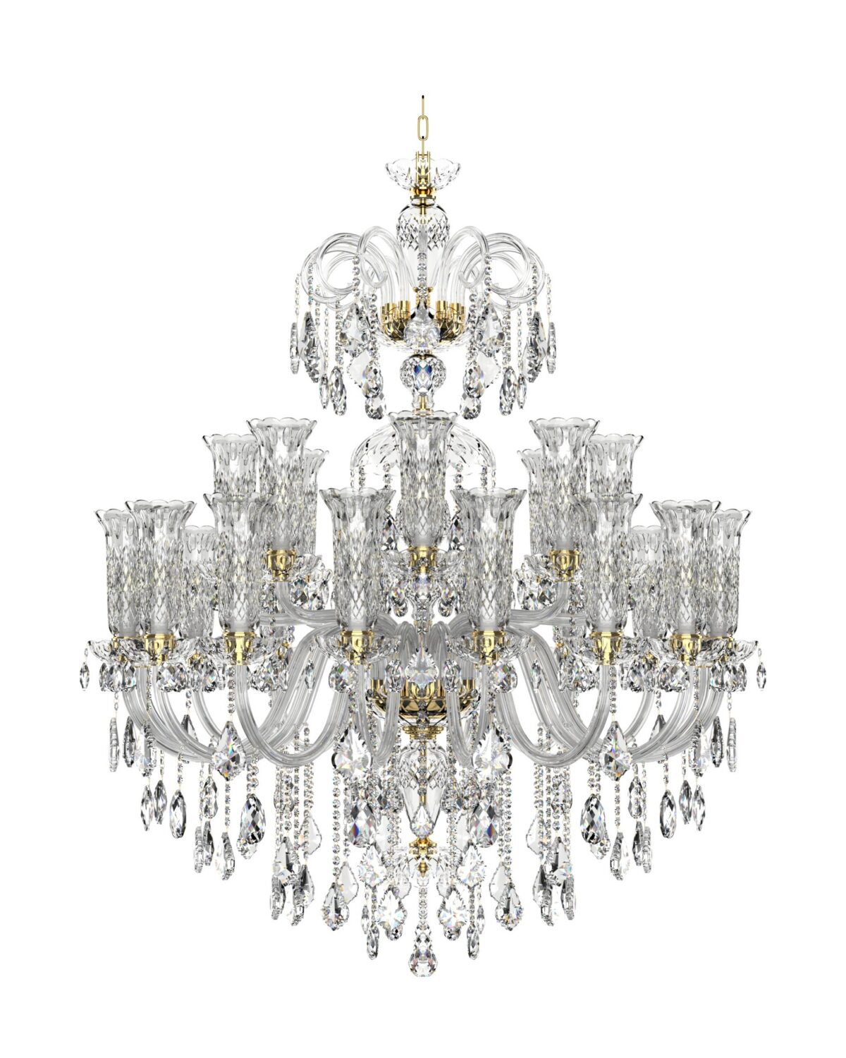 Classic Large Chandelier Queen of Lights L128/24/04/A2T