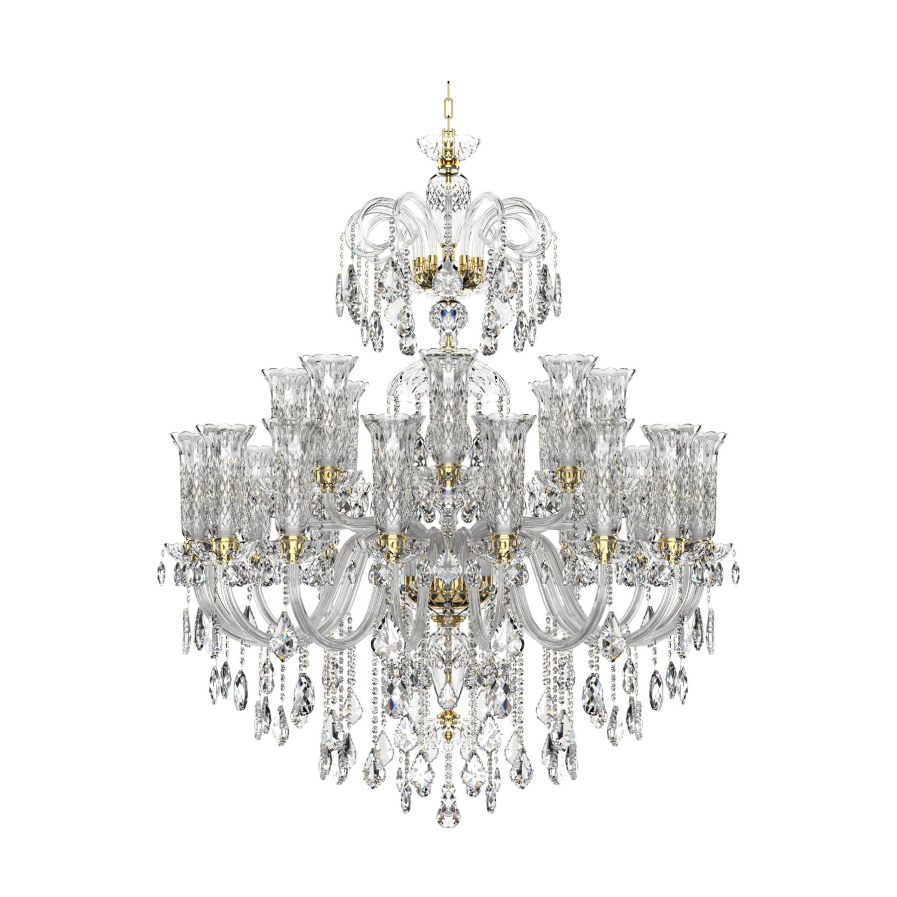 Classic Large Chandelier Queen of Lights L128/24/04/A2T, catalog view