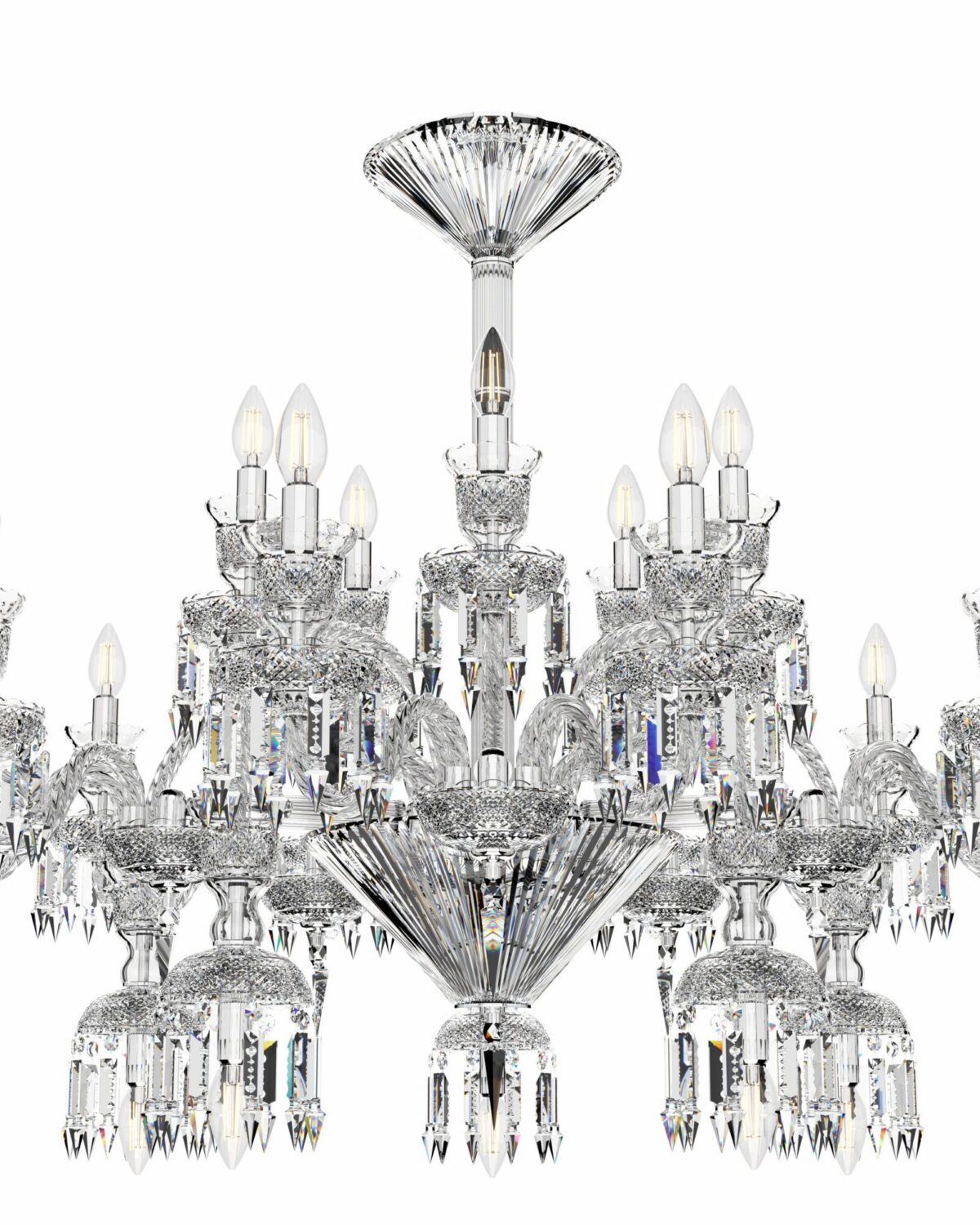 Large Bohemian chandelier 676/20/03/AD