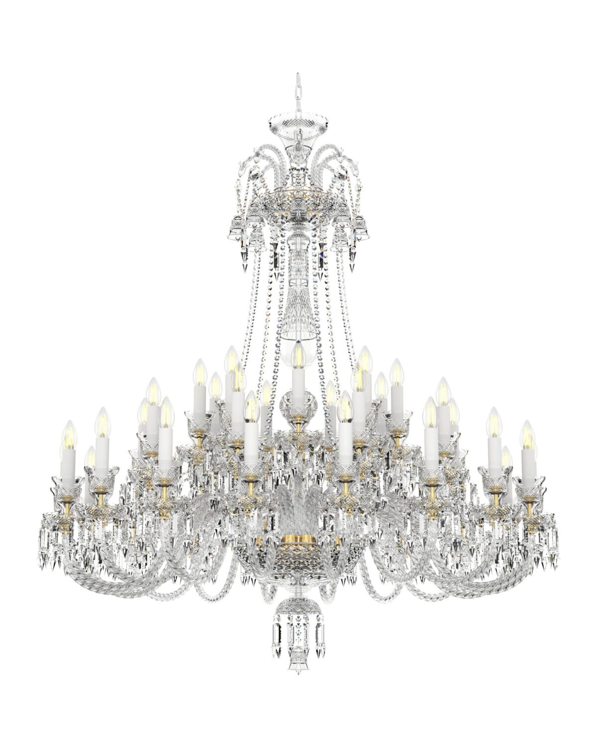 Large Bohemian chandelier 676/36/03/AD1