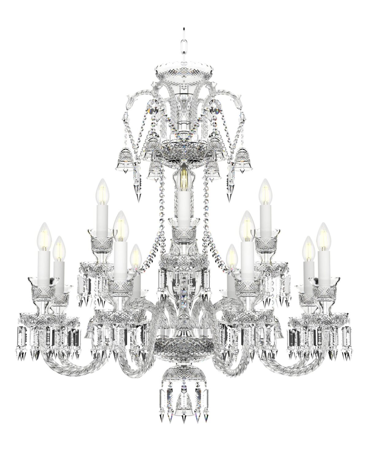Bohemian Crystal Chandelier 676/8+4/03/AD4