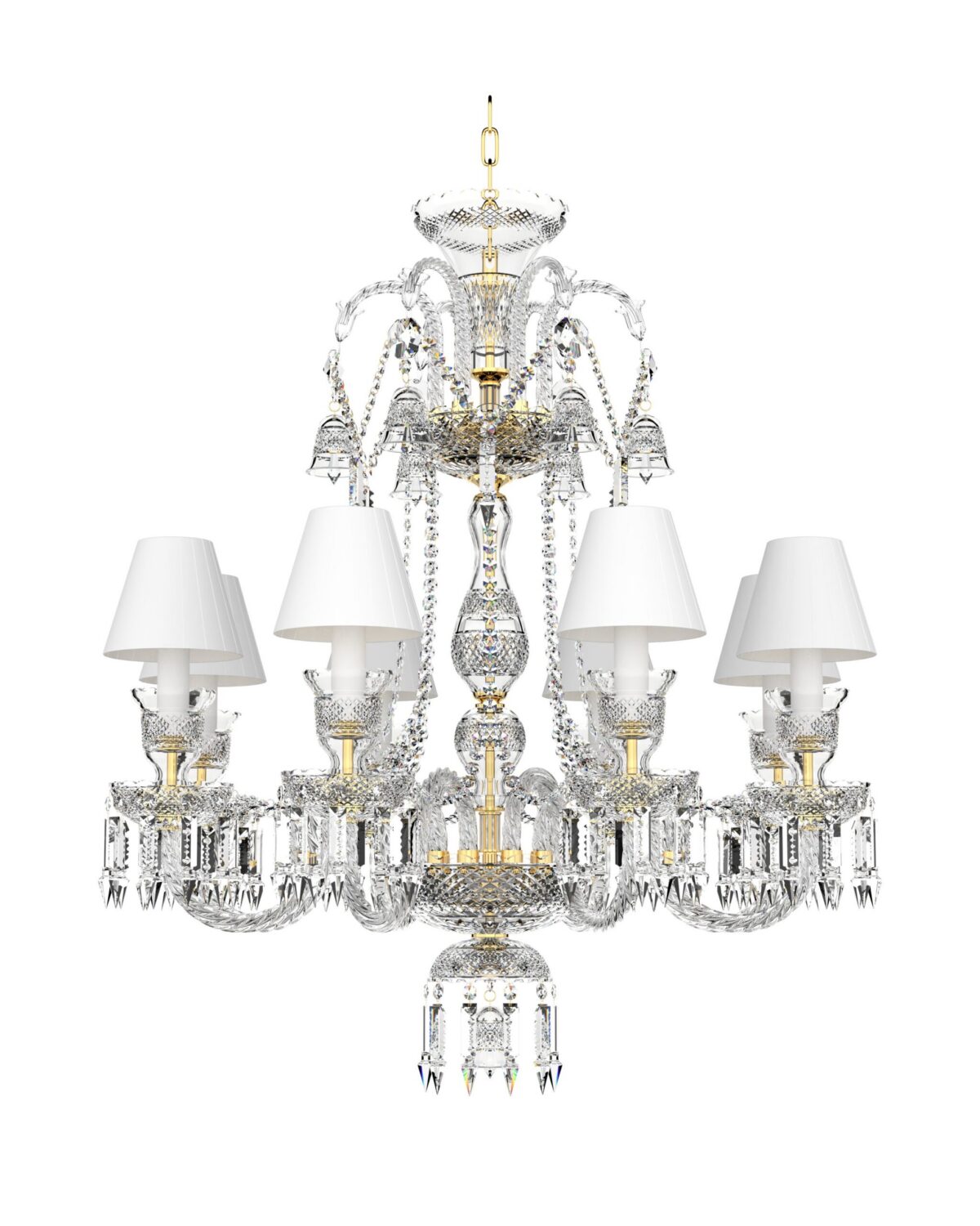 Bohemian Crystal Chandelier 676/8/03/AD4S
