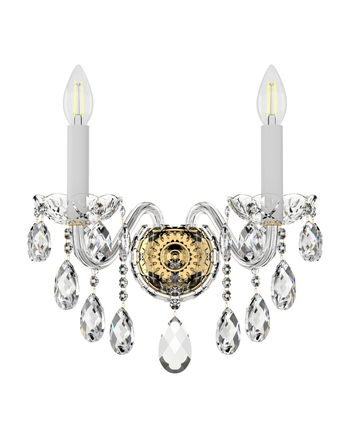 Bohemian Crystal Wall Sconces Dancing Light N101/2/01/EL