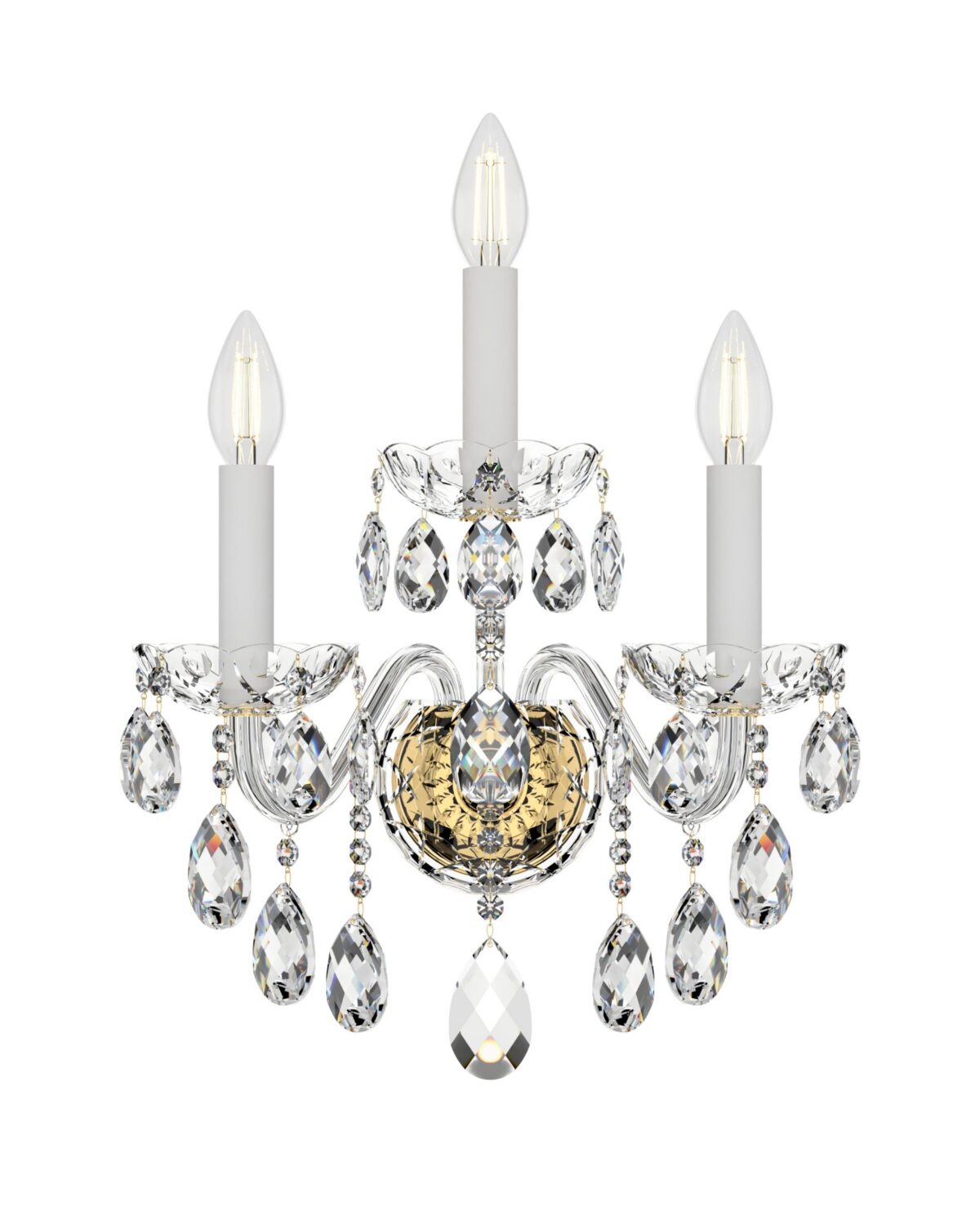 Bohemian Crystal Wall Sconces Dancing Light N101/3/01/EL