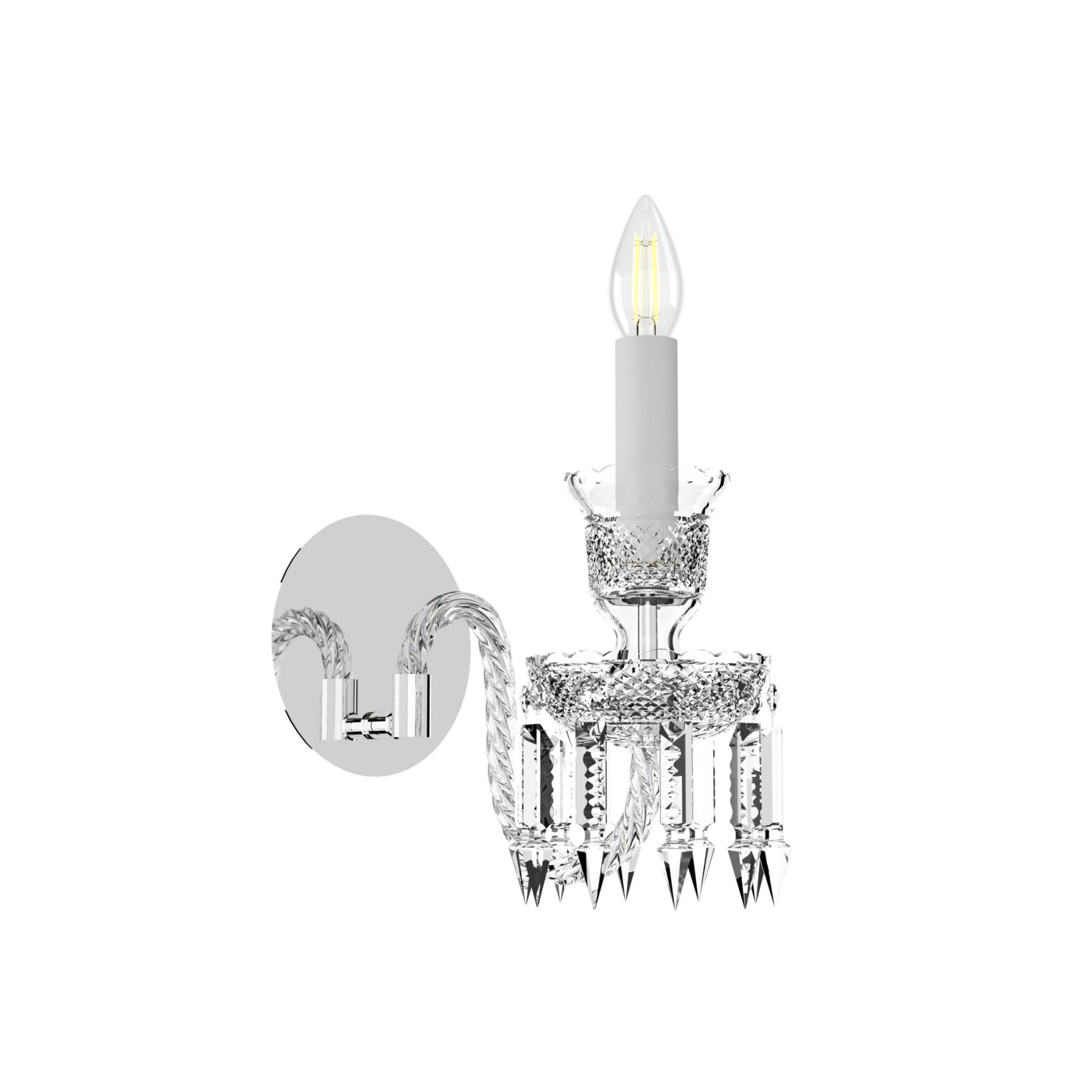 Bohemian Wall Sconces 676/1/03/E2, catalog view