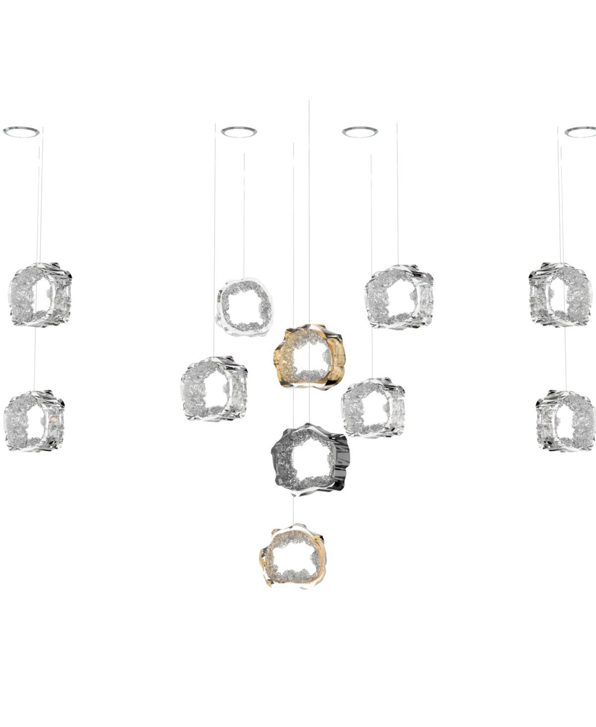 Long Linear Lighting Fixture Glittering Eye 7