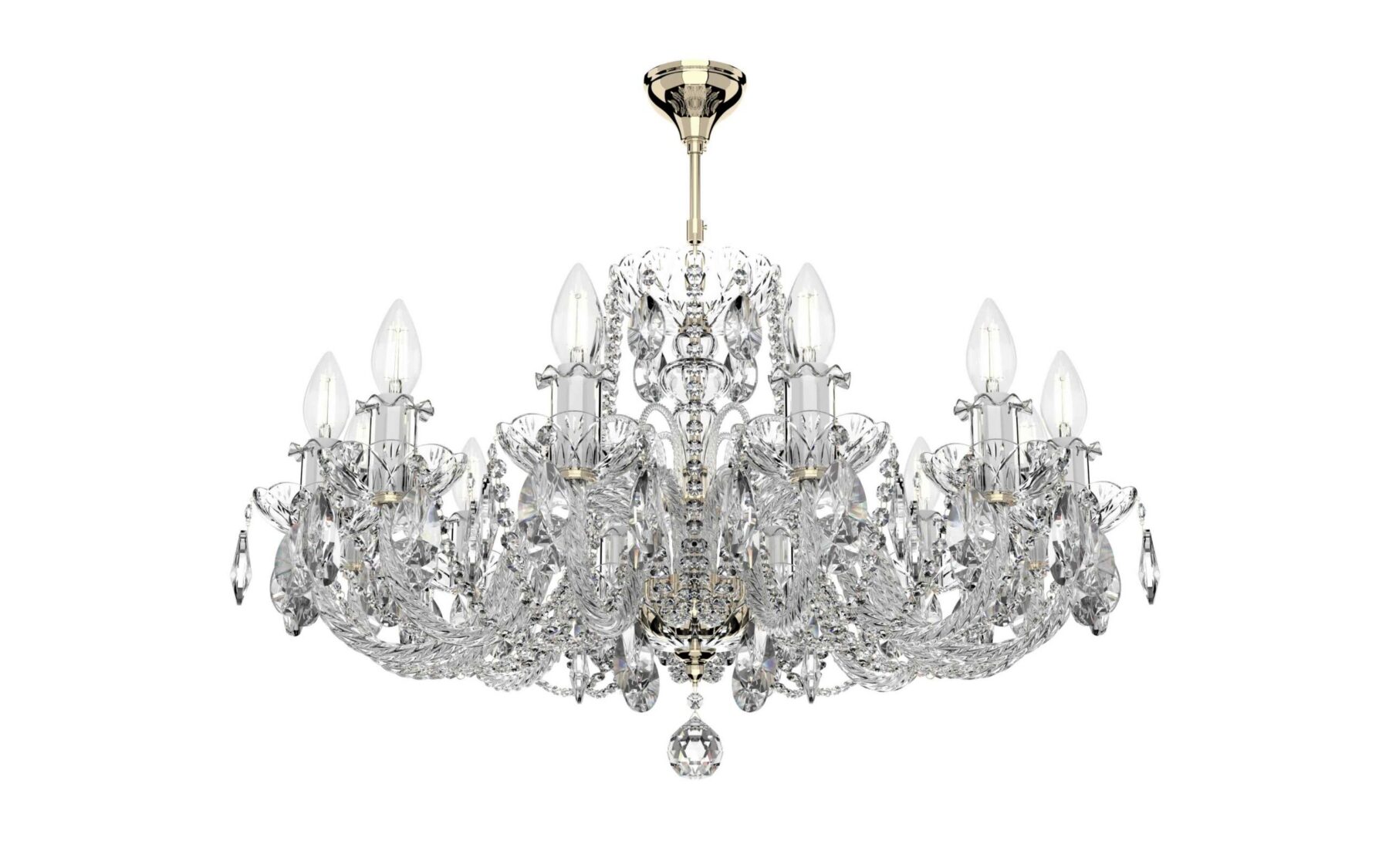 Ornamenta Crystal Chandelier L104/12/02/AC, catalog view