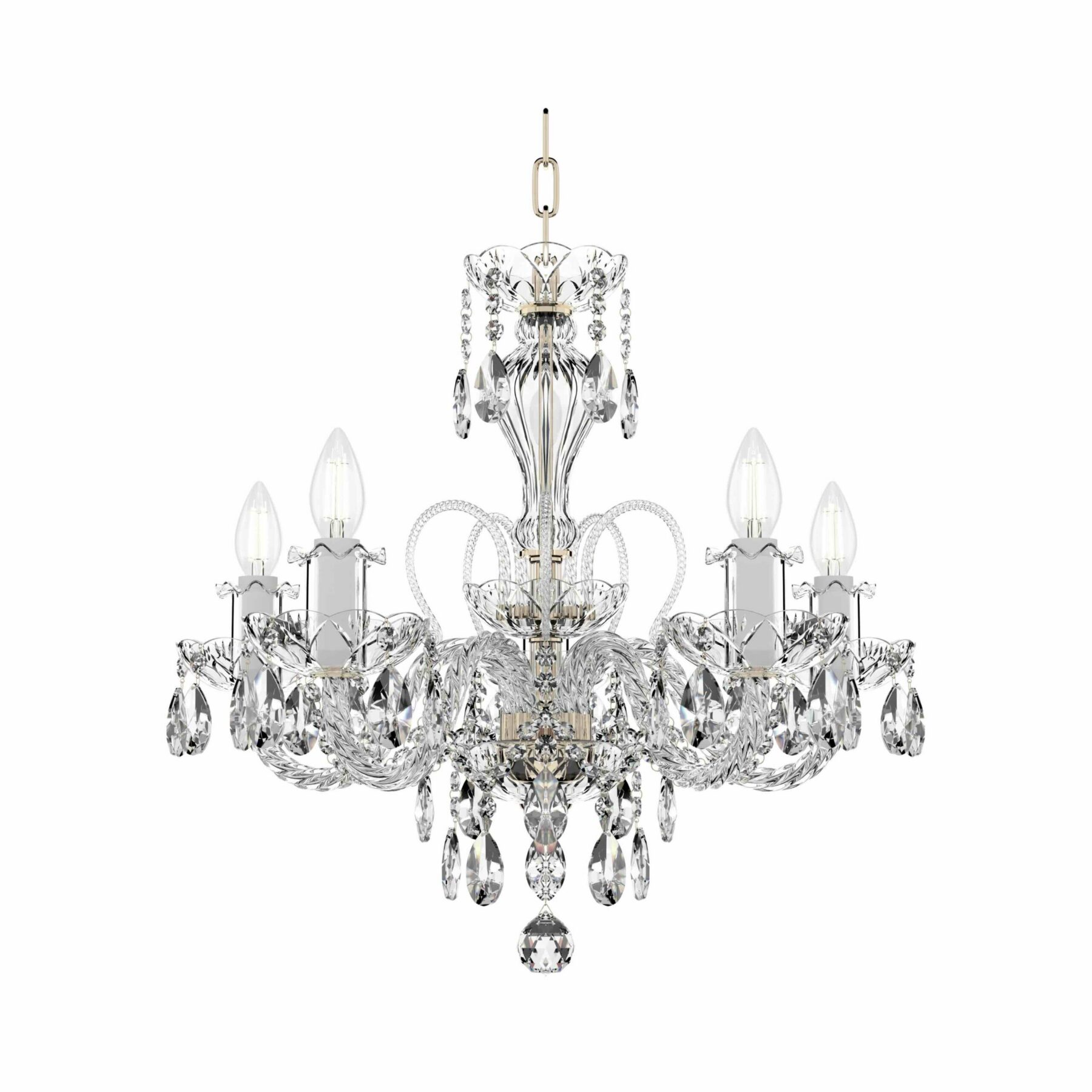Ornamenta Crystal Chandelier L104/5/02, catalog view