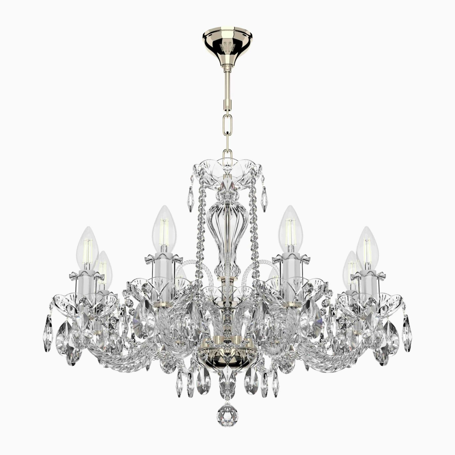 Ornamenta Crystal Chandelier L104/8/02, catalog view