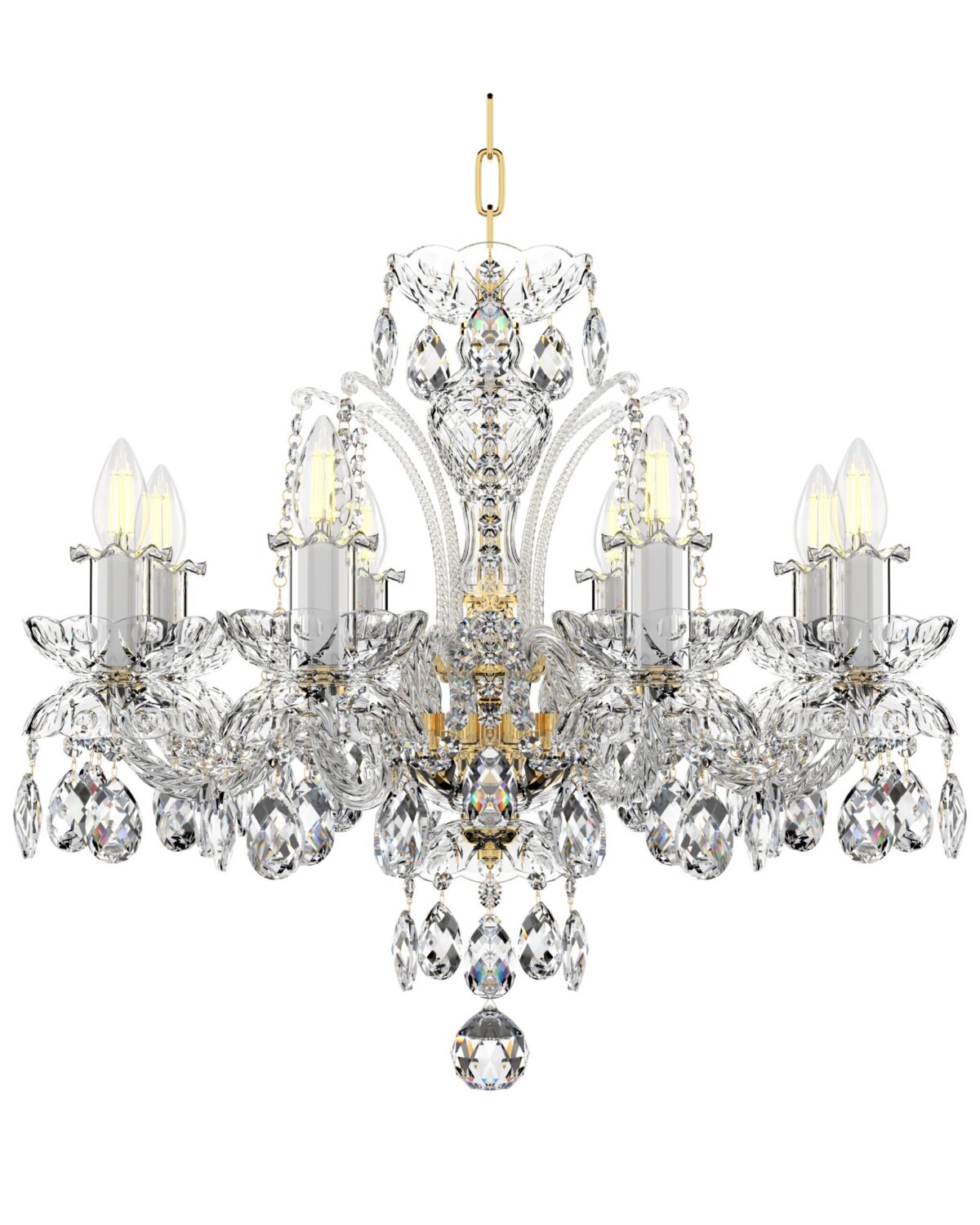 Eternal Nostalgia Crystal Chandelier L110/8/40