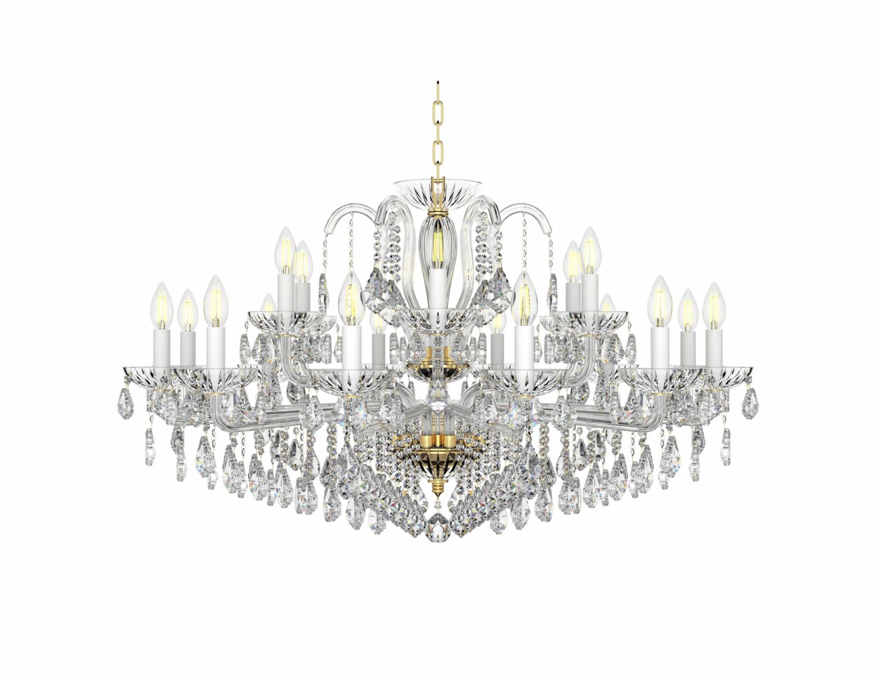Crystal Bouquet Chandelier L226/12+6/04, catalog view
