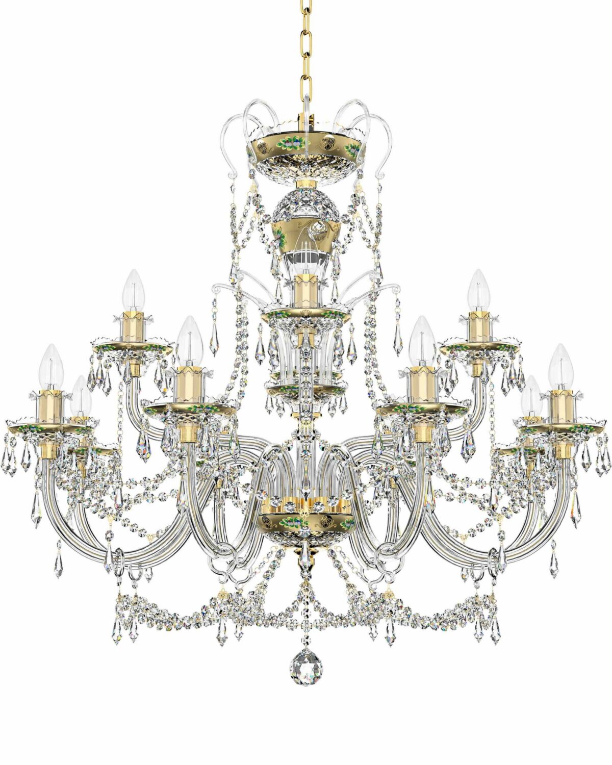 Gildoria Large Crystal Chandelier L650/12/03