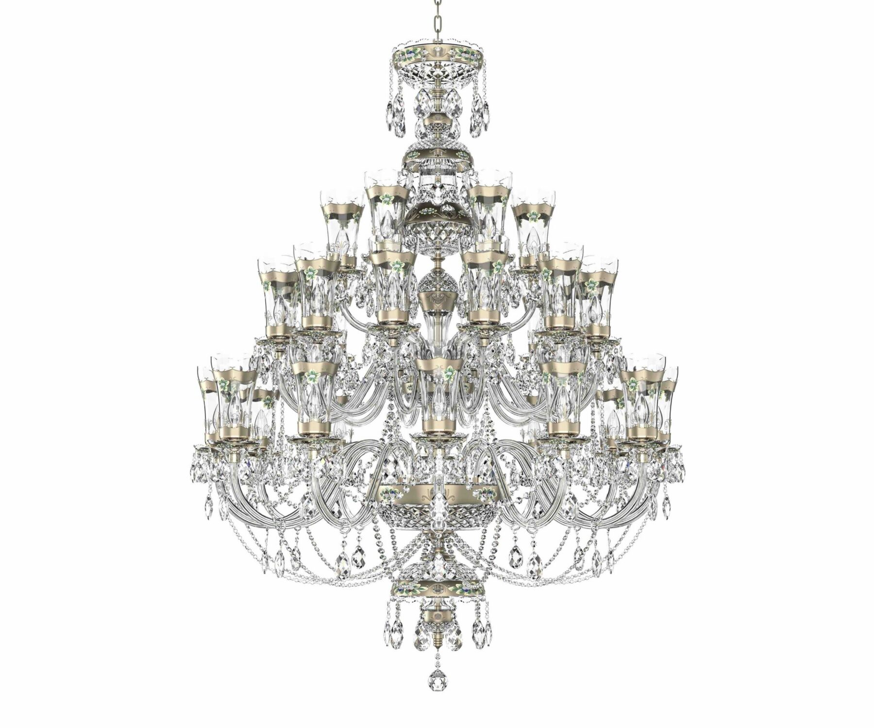 Gildoria Large Crystal Chandelier L651/30/01 T, catalog view