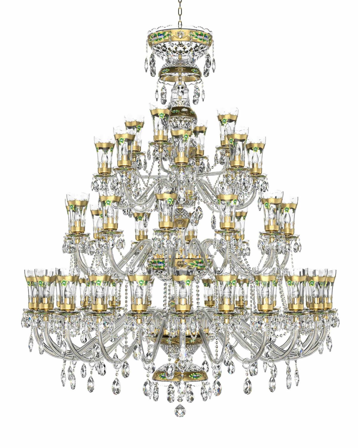 Gildoria Large Crystal Chandelier L651/48/01 T