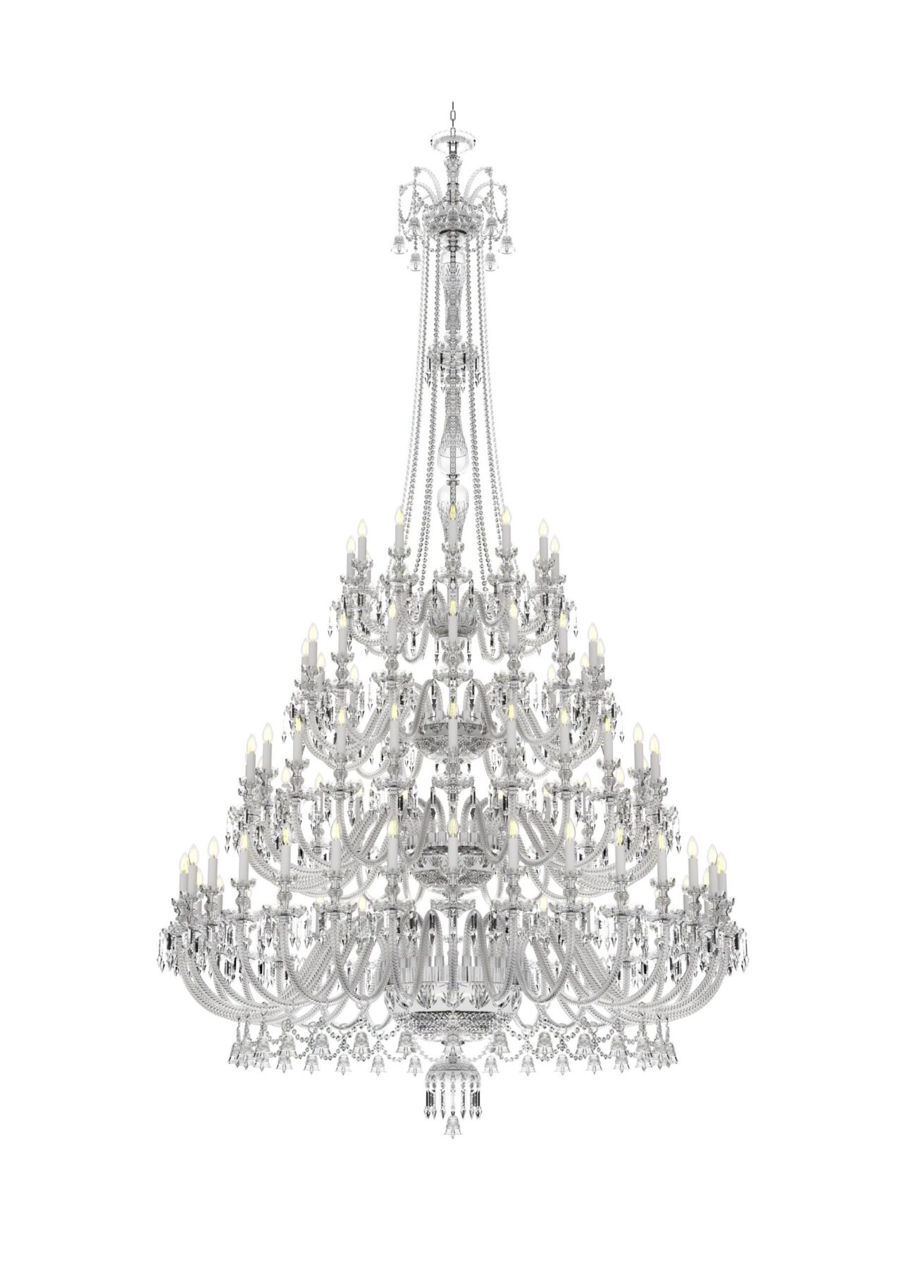Aristocrat Bohemian crystal chandelier L672/84/19, catalog view