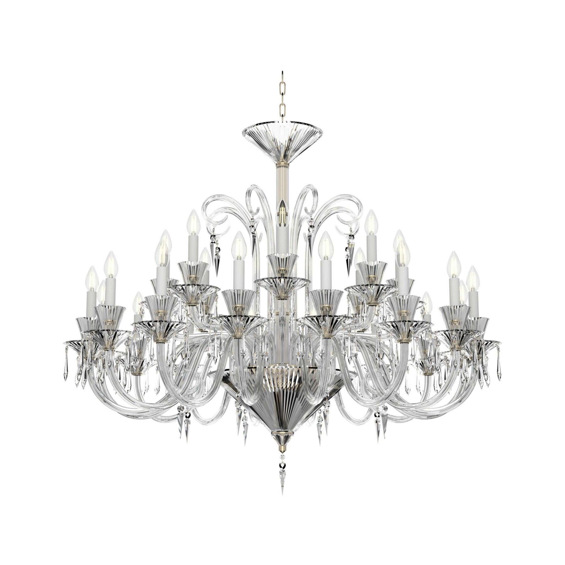 Crystal Hat Bohemian Chandelier L677/24/03/LP, catalog view