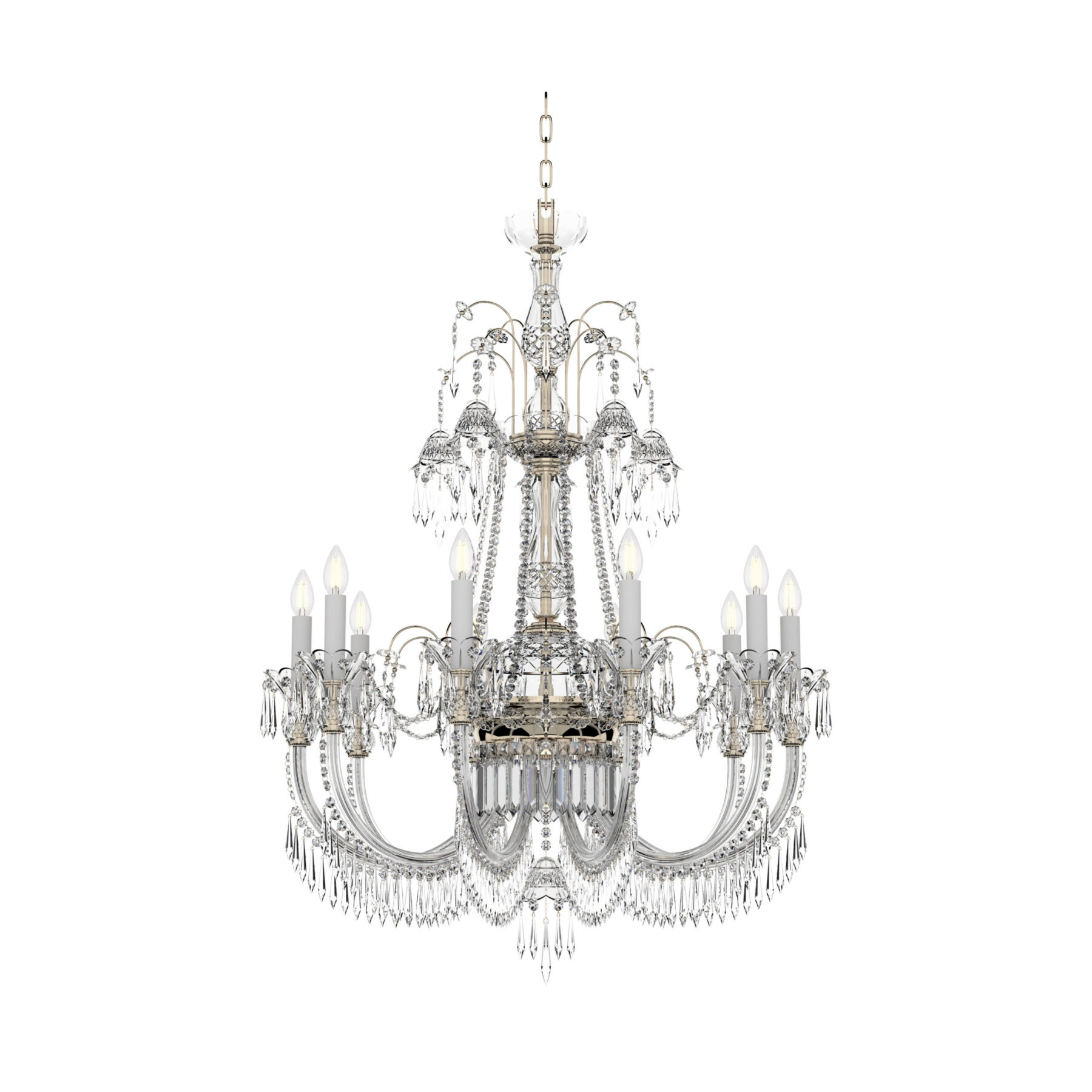 Crystal Chandelier L840/10/19, catalog view