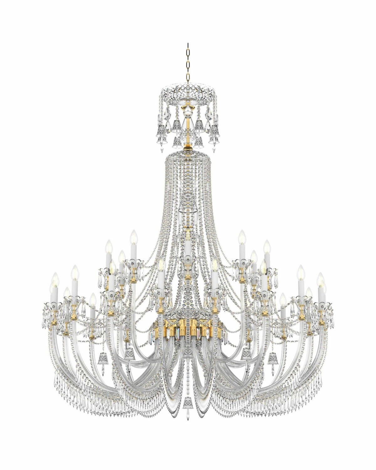 Crystal Chandelier L840/18+9/03F
