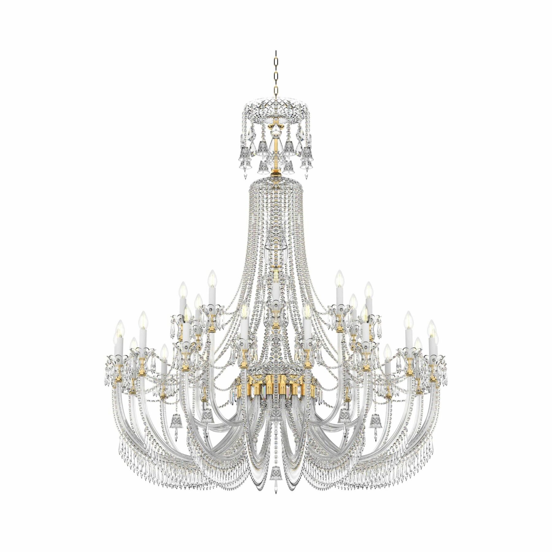 Crystal Chandelier L840/18+9/03F, catalog view