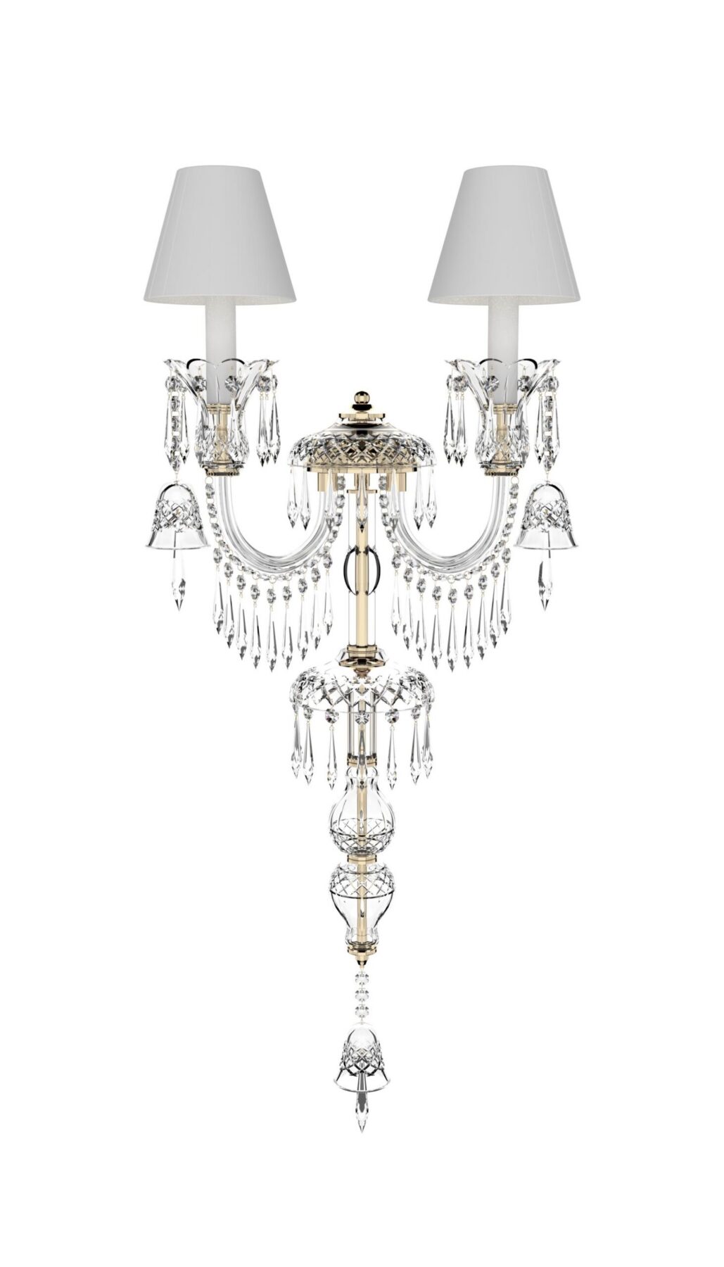 Crystal Wall Sconce N840/2z/03/1 S, catalog view