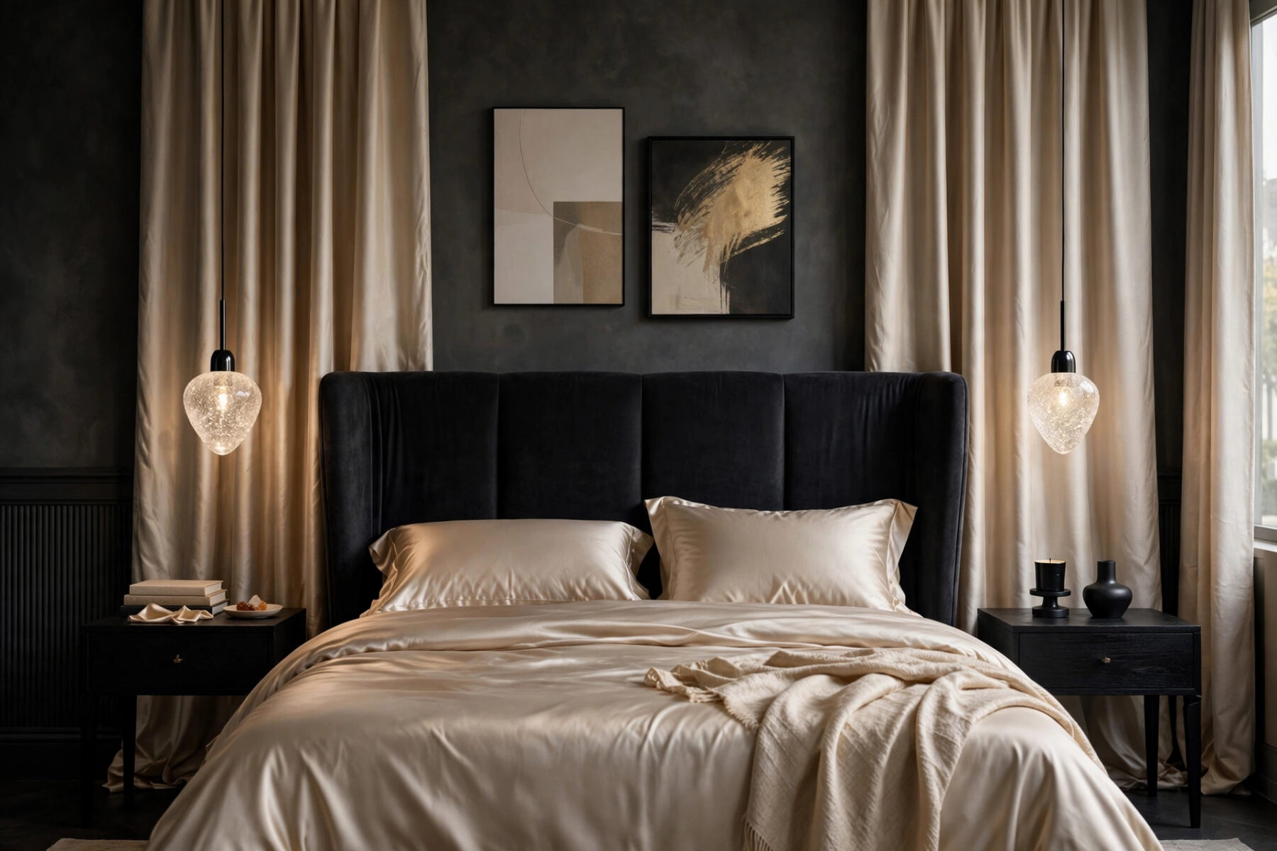 Amulet Crystal Pendant 1A shown in a contemporary interior