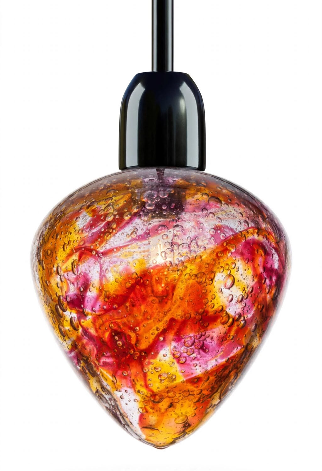 Amulet 1B small pendant fucsia