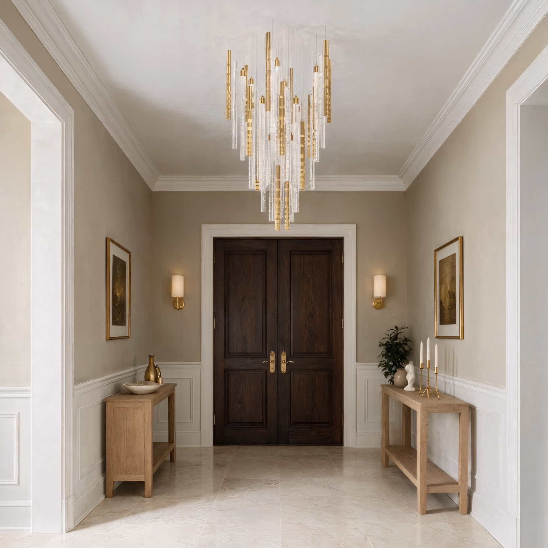 Cascading Modern Melody 3 shown in a contemporary interior