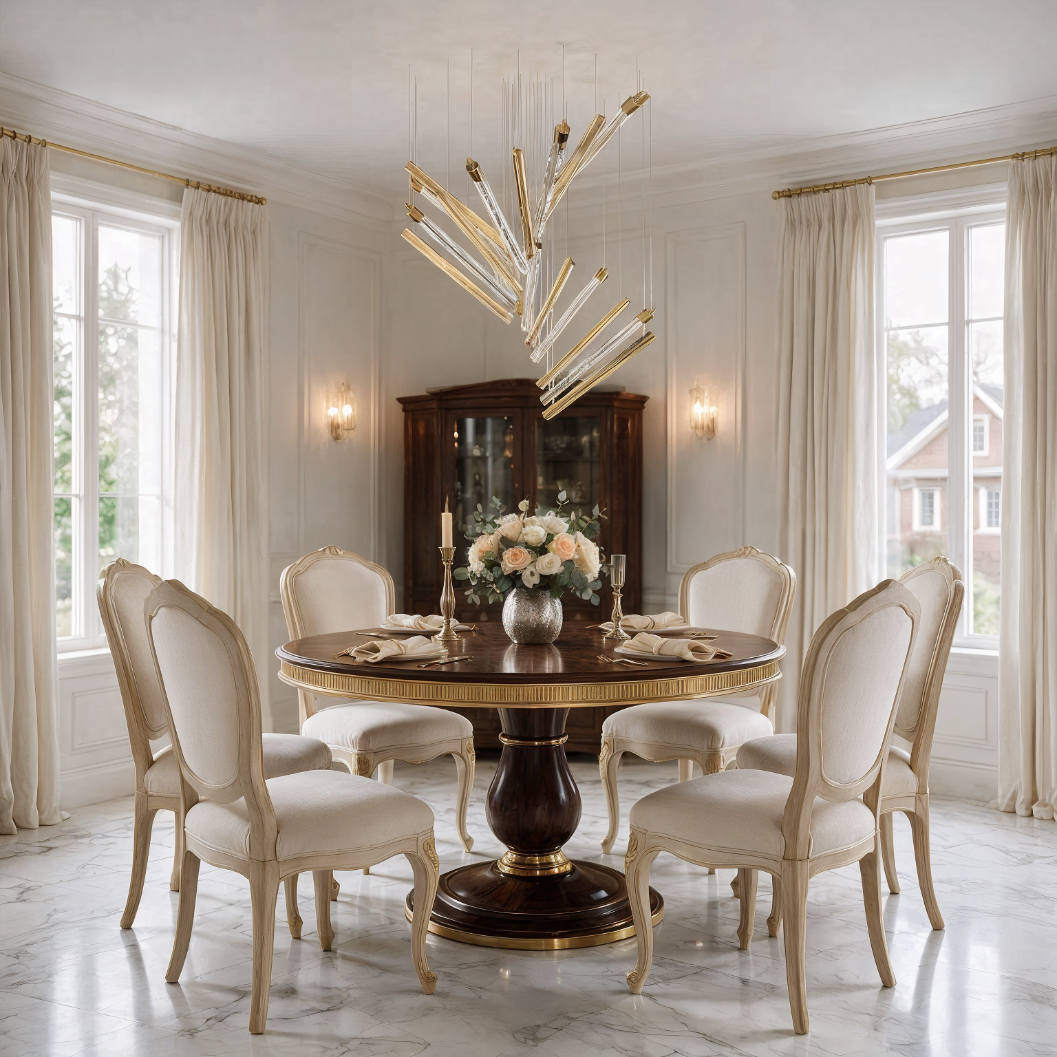 Cascade Lighting Melody 5 shown in a contemporary interior