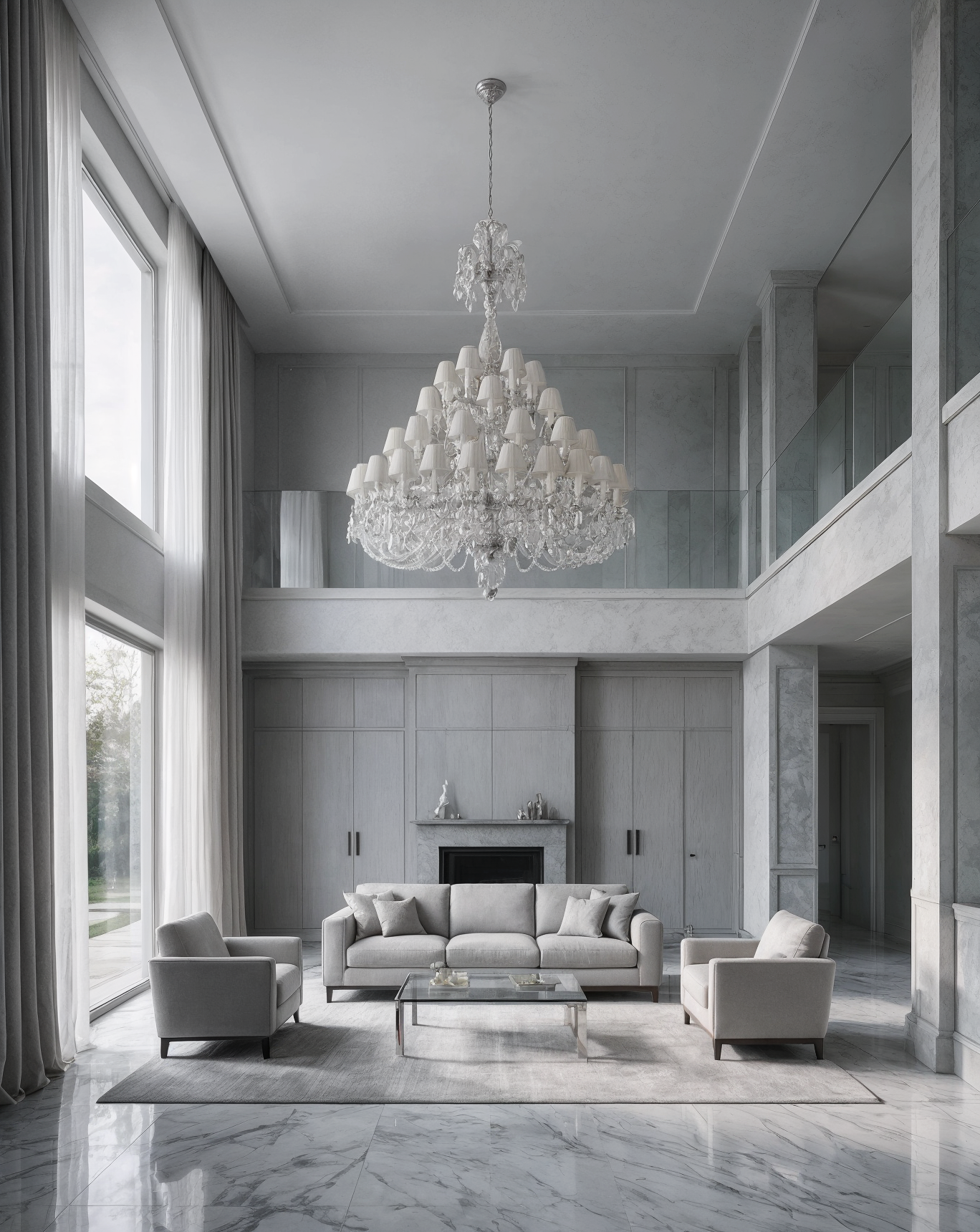 Majesty of Brilliance L676/48/03/AD1 SN shown in a contemporary interior