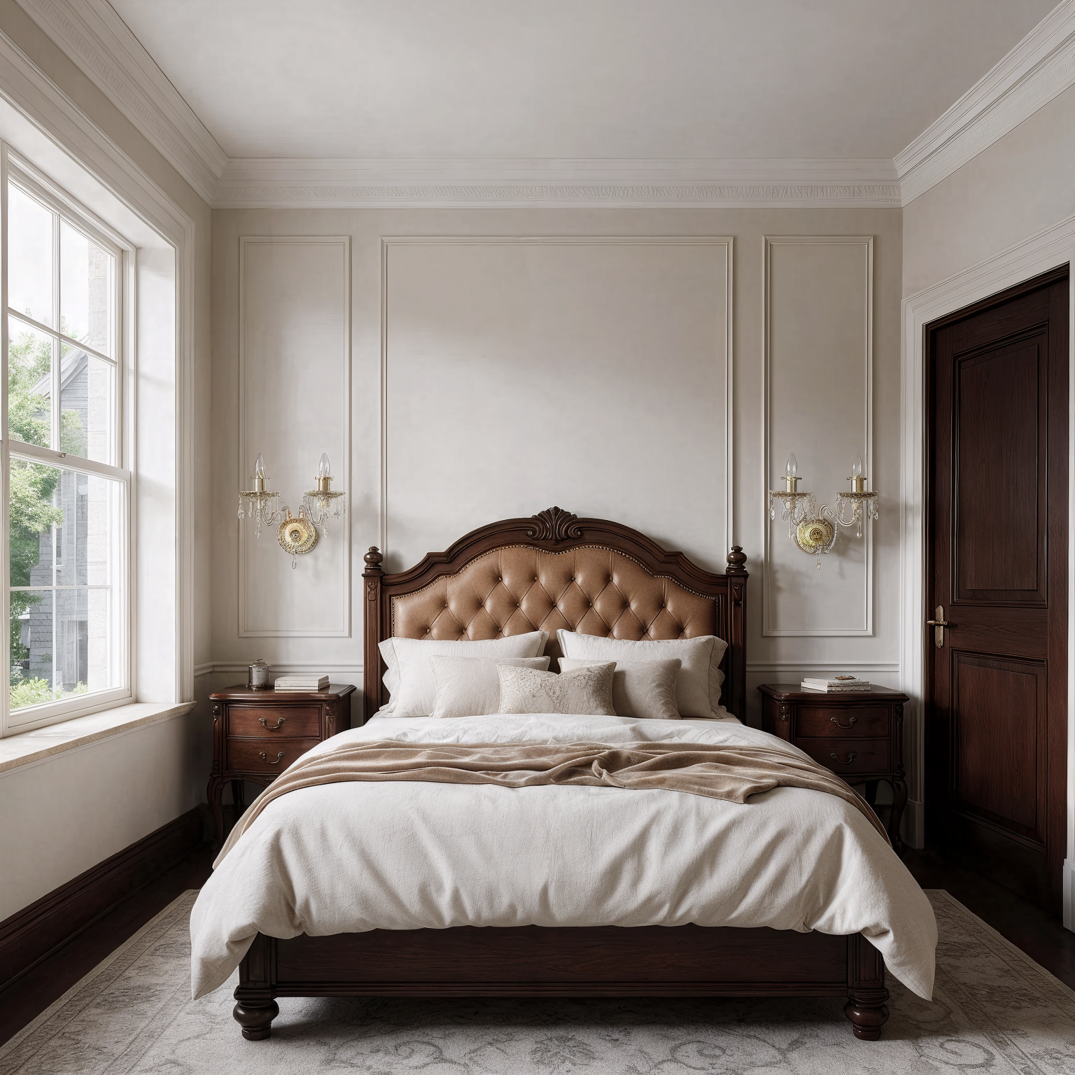 Gildoria Wall Sconces N650/2/03 shown in a contemporary interior