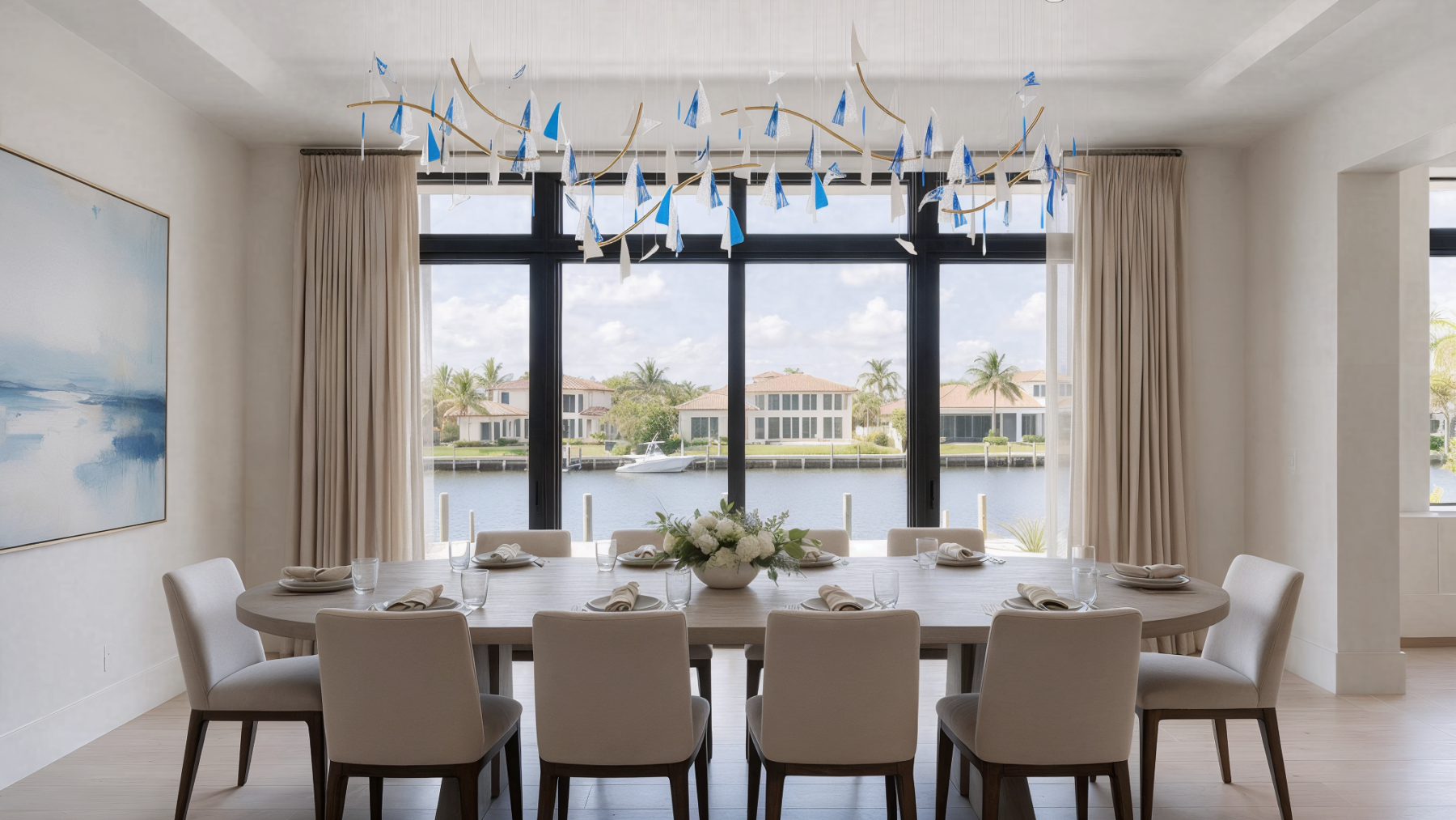Sails 6 shown in a contemporary interior
