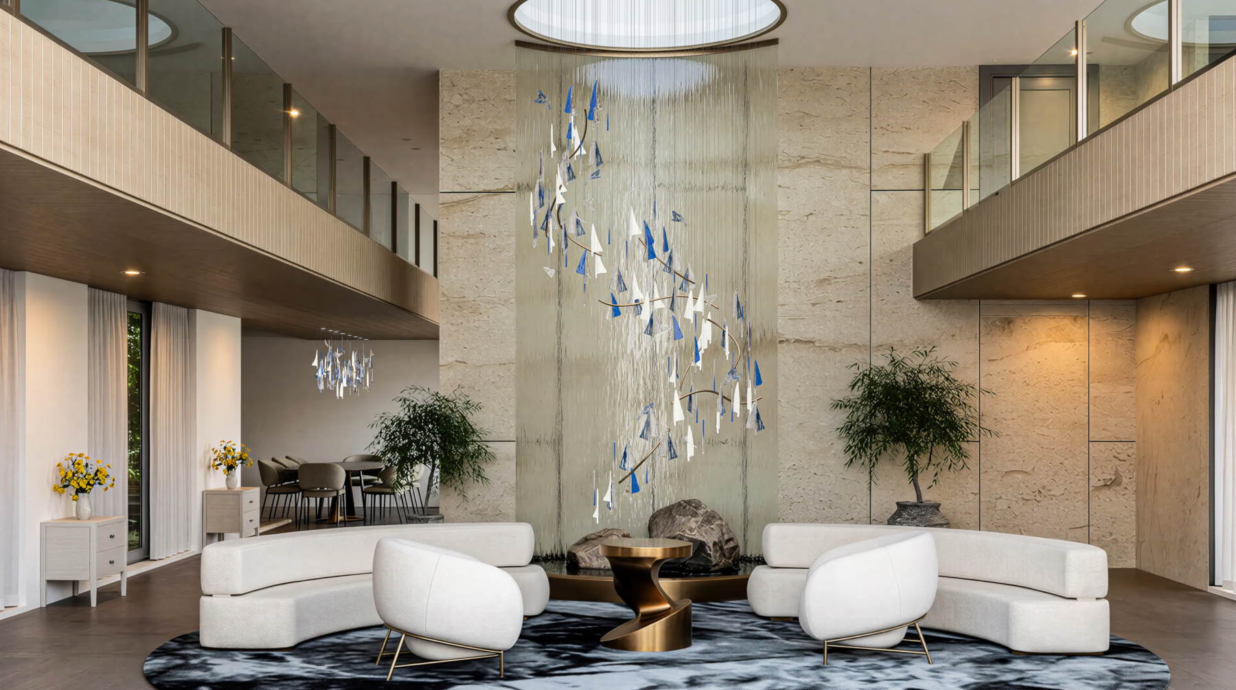 Sails 7 shown in a contemporary interior